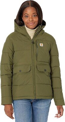 Montana Relaxed Fit Midweight Insulated Jacket (Basil) Women's Clothing