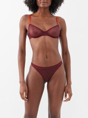 Rumi Recycled-blend Tulle Underwired Bra