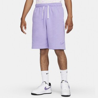 Men's Club Fleece Shorts in Purple