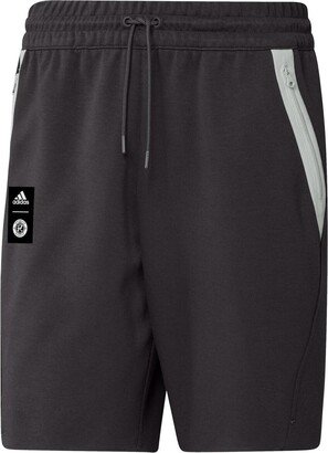 Men's Black New England Revolution 2023 Player Travel Shorts