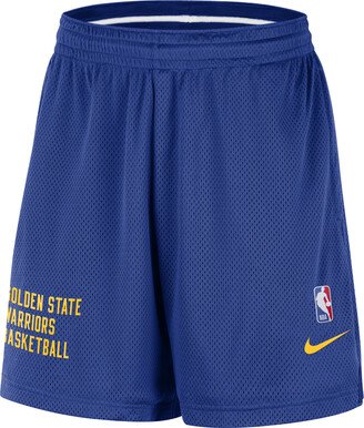 Golden State Warriors Men's NBA Mesh Shorts in Blue