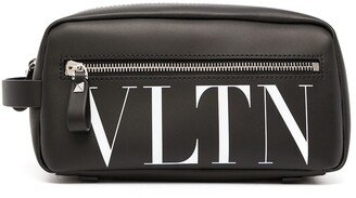 VLTN-print wash bag