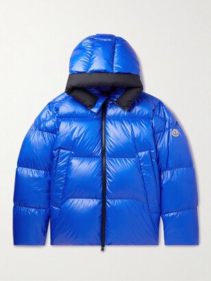 Damavand Quilted Glossed-Shell Hooded Down Jacket