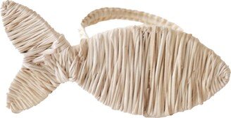 Fish Napkin Ring, Straw/Iraca