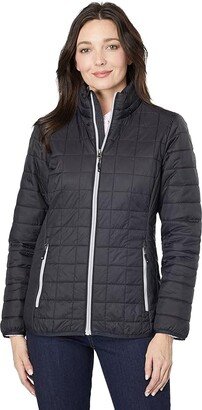 Rainier Primaloft Eco Full Zip Jacket (Black) Women's Clothing