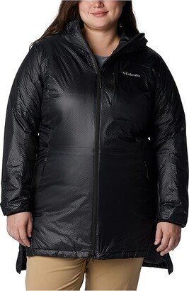 Plus Size Arch Rock Double Wall Elite Mid Jacket (Black) Women's Clothing