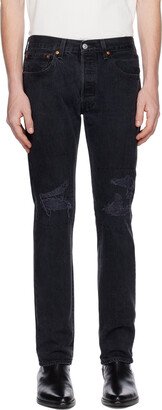 Black Sashiko Jeans