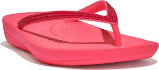 iQushion™ Splash Crystal Flip Flop