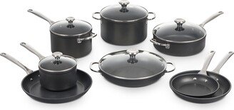 Toughened Nonstick Pro 13-Pc. Cookware Set