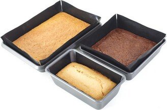 Kitchen + Home Baking Pan Liners - Set of 3 Nonstick Reusable Baking Liners