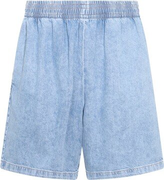 Elasticated Waist Denim Shorts