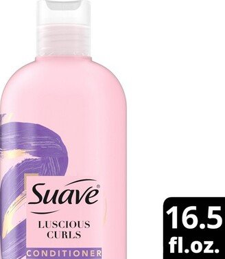 Suave Luscious Curls Conditioner - 16.5 fl oz