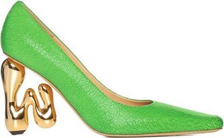 JW Bubble Heel Slip-On Pumps