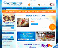 Saltwaterfish Promo Codes & Coupons