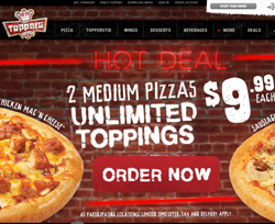 Toppers Pizza Promo Codes & Coupons