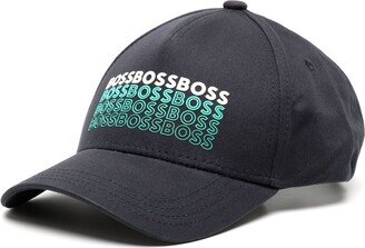 High Tech logo-lettering cap