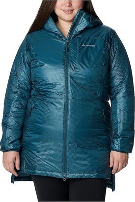 Plus Size Arch Rock Double Wall Elite Mid Jacket (Night Wave) Women's Clothing