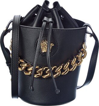 La Medusa Leather Bucket Bag