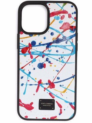 abstract print iPhone case-AA