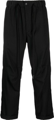 Straight-Leg Cropped Trousers-AI