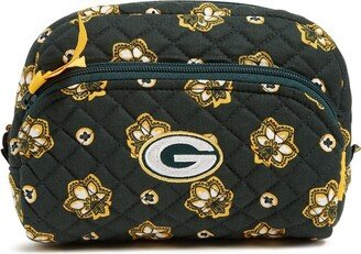 Women's Green Bay Packers Medium Cosmetic Bag