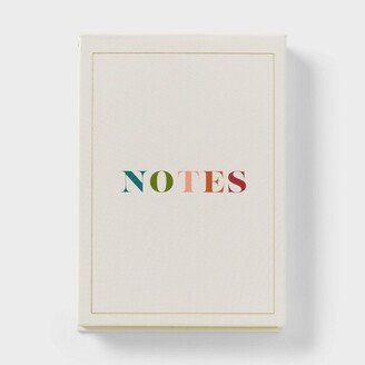 240pg Ruled Notepad 7x5 - Opalhouse™