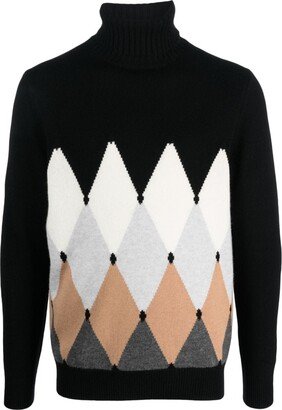 Classic Diamond cashmere jumper