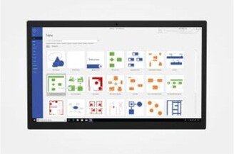 Microsoft D86-05954 Visio Standard 2021 Window English P8 Medialess 1 License