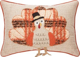 Harvest Time Turkey Pillow