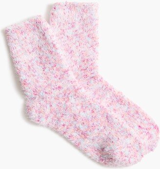 Women's Flecked Fuzzy Boot Socks