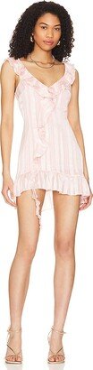 MORE TO COME Selina Ruffle Mini Dress