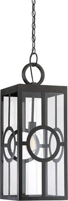 Lauren 1-Light Outdoor Hanging Lantern in English Bronze-AA