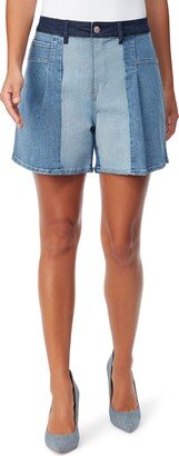 Christian Siriano x Gloria Vanderbilt Collab Women's High Rise A-Line Pleated Short