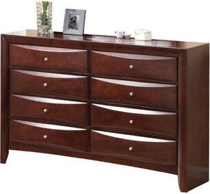 Ireland Espresso 8-Drawer Dresser