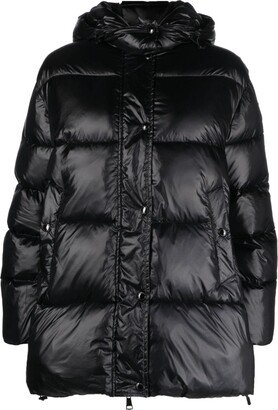 ERMANNO FIRENZE Hooded Quilted Padded Jacket