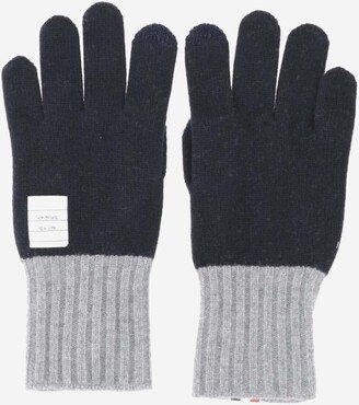 Wool Gloves With Name Tag-AA