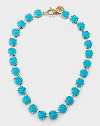 Rebekah Price Celeste Rivoli Necklace, Blue