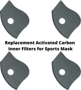 Jupiter Gear Replacement Activated Carbon Inner Filters For Sports Mask