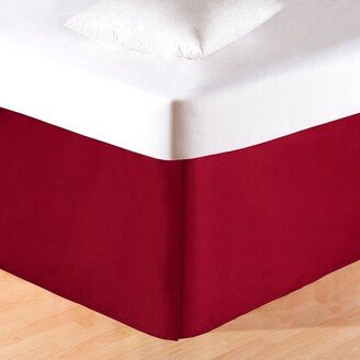 Rustic Red Platform 18-inch Drop Bed Skirt