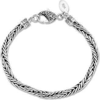 Silver Twisted Bracelet