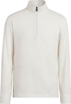 Mock Neck Zip Jumper