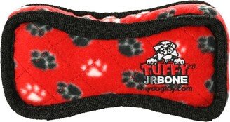 Tuffy Jr Bone2 Red Paw, Dog Toy