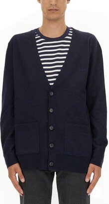 Cardigan With Logo-AB