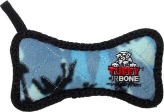 Tuffy Jr Bone Camo Blue, Dog Toy