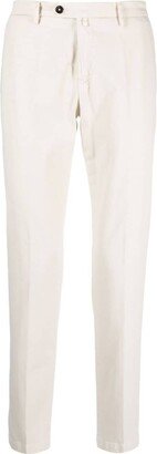 Mid-Rise Tapered-Leg Trousers-AB