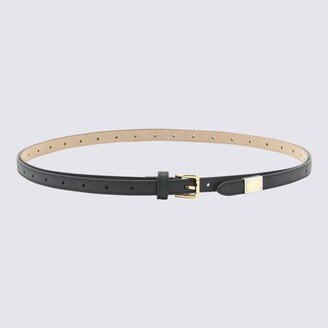 Punched Hole Buckled Belt-AB