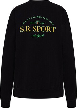 Logo Embroidered Crewneck Sweater-AF