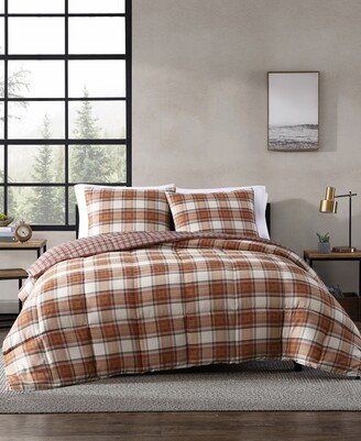 Edgewood Plaid Down Alternative Comforter Set, Full/Queen