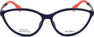 Max&co. Cat-Eye Frame Glasses-AA