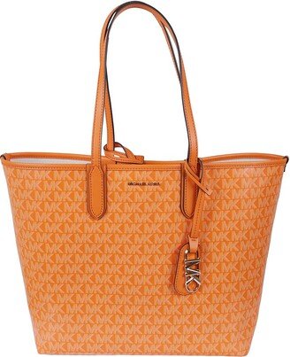 Eliza All-Over Logo Printed Large Tote Bag-AA